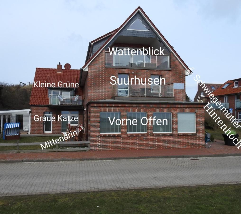 Appartement Haus Ohne Namen Juist Extérieur photo